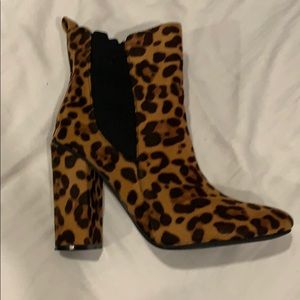 Cheetah Booties
